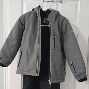 Kids' Gray Puffer Jacket by